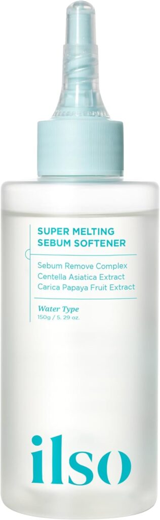 ILSO Super Melting Sebum Softener, Pore Cleansing Solution, Melts Away Blackheads & Sebum, Korean Skincare